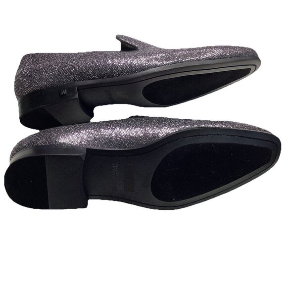 Steve Madden Size 10.5 Men’s Brillar Sparkle Slip On Dress Shoes. New No Box/Tag